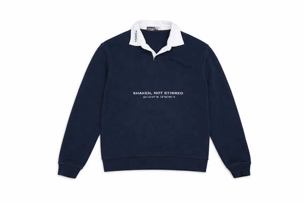 long sleeve collar sweater